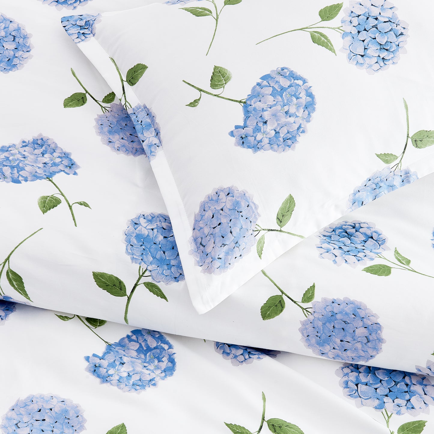 Hydrangea Printed Duvet Set