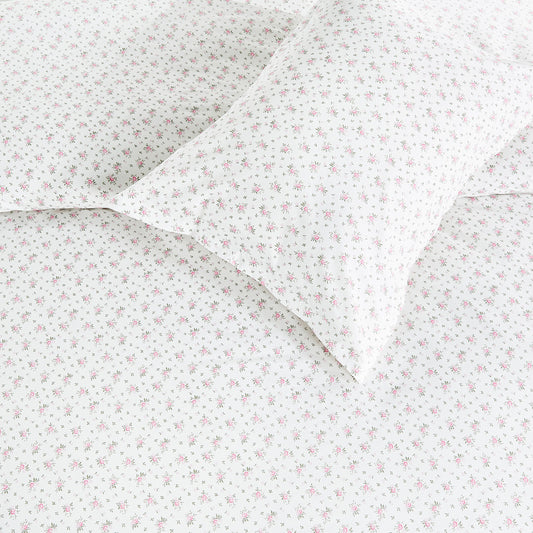 La Fleur Printed Cotton Percale Duvet Set