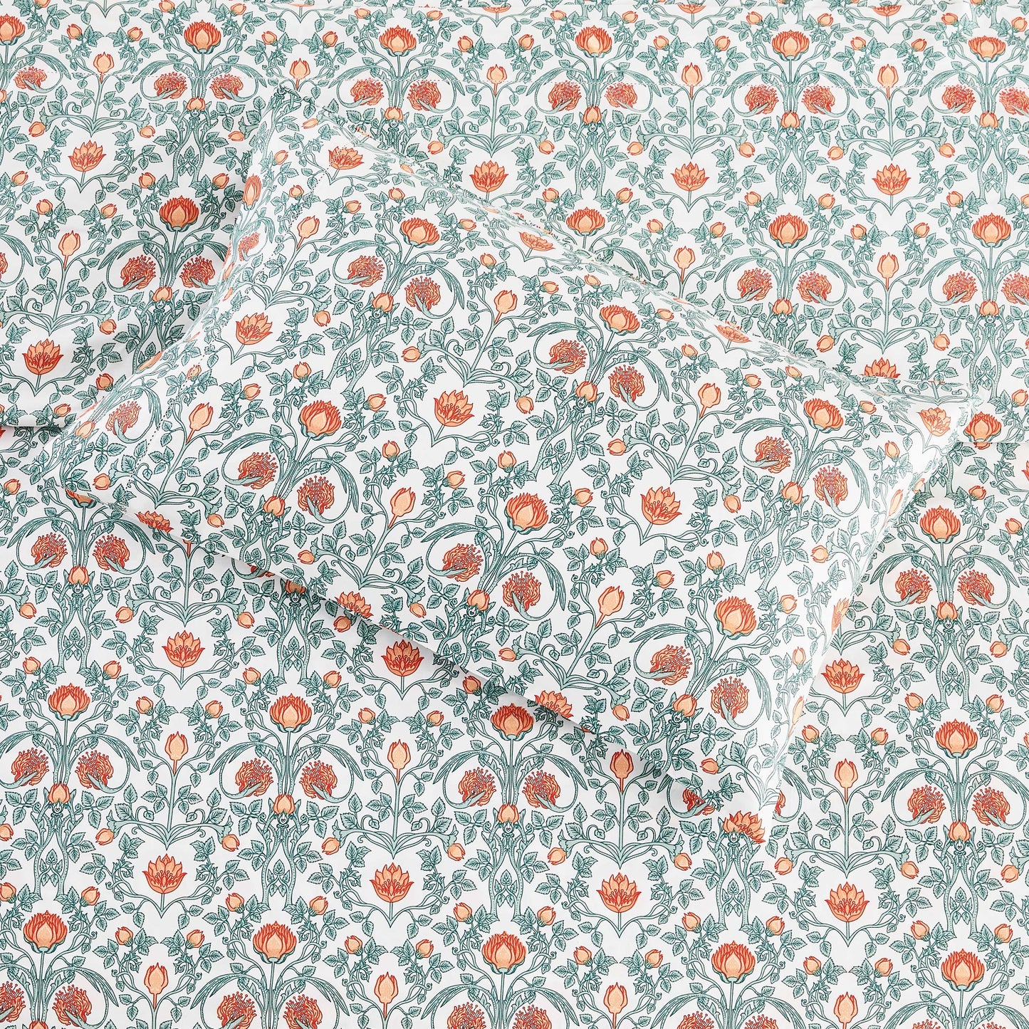 Arts & Crafts Floral Printed Sheet Set