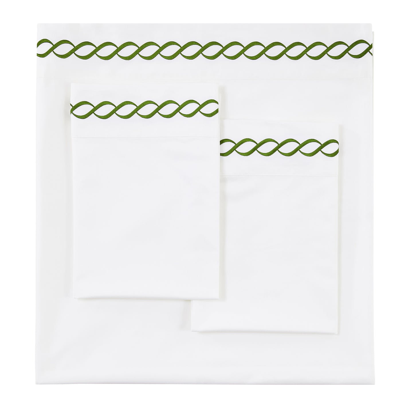600 Thread Count Rope Embroidered Sheet Set