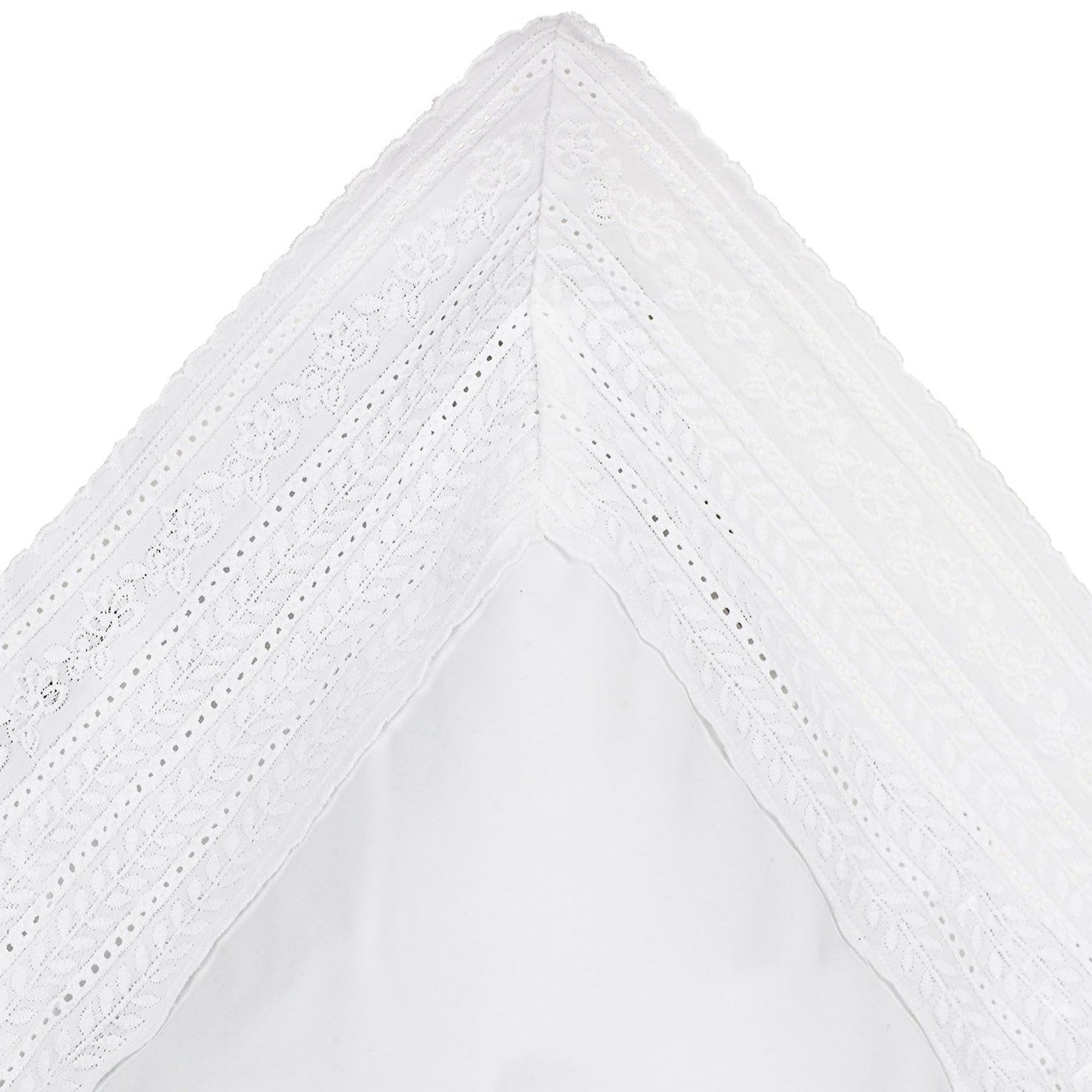 Elizabeth Lace Percale Euro Sham Pair