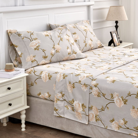 Alabaster Rose Sheet Set