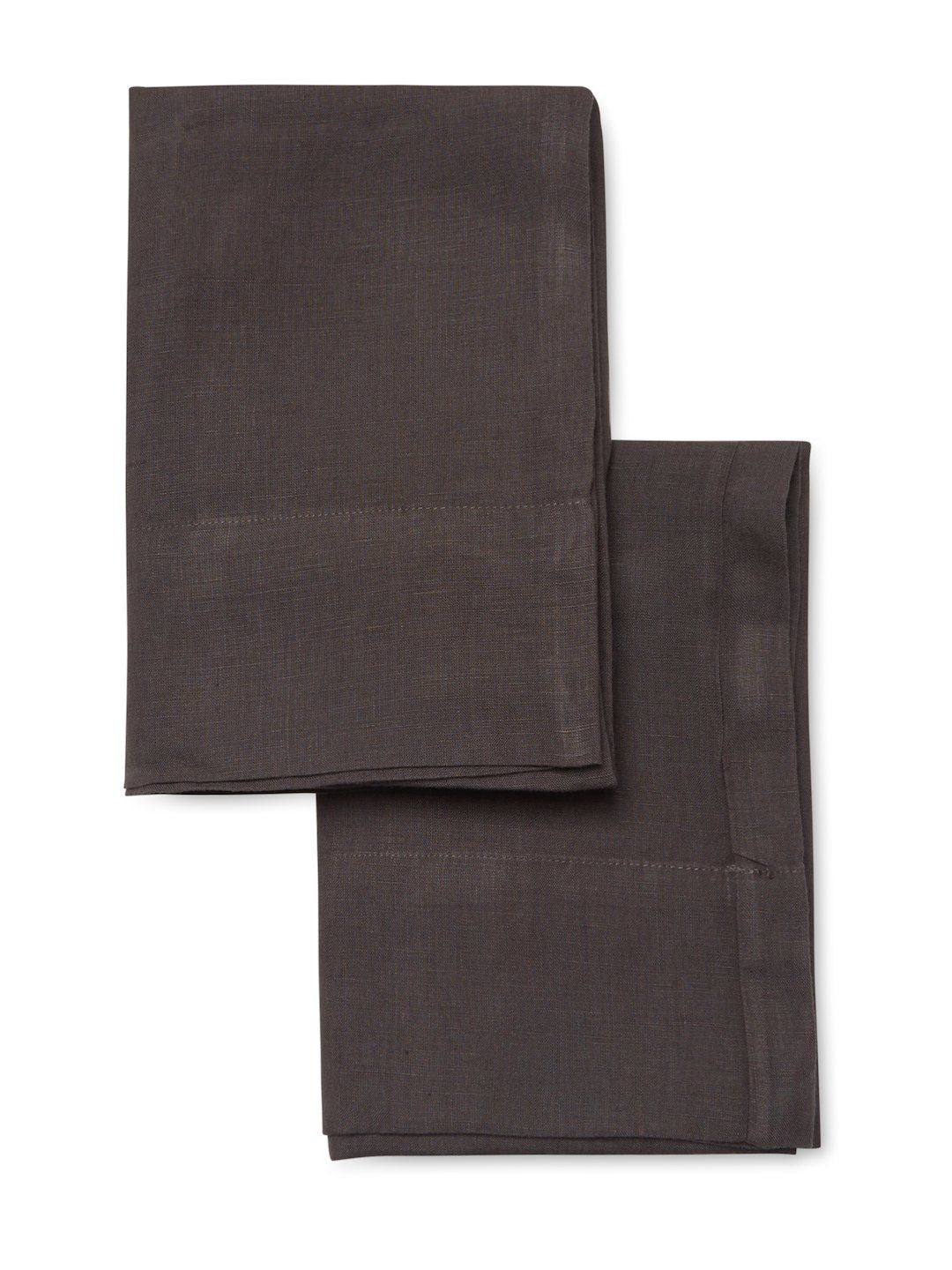 100% Linen Plain Hem Pillowcase Pairs