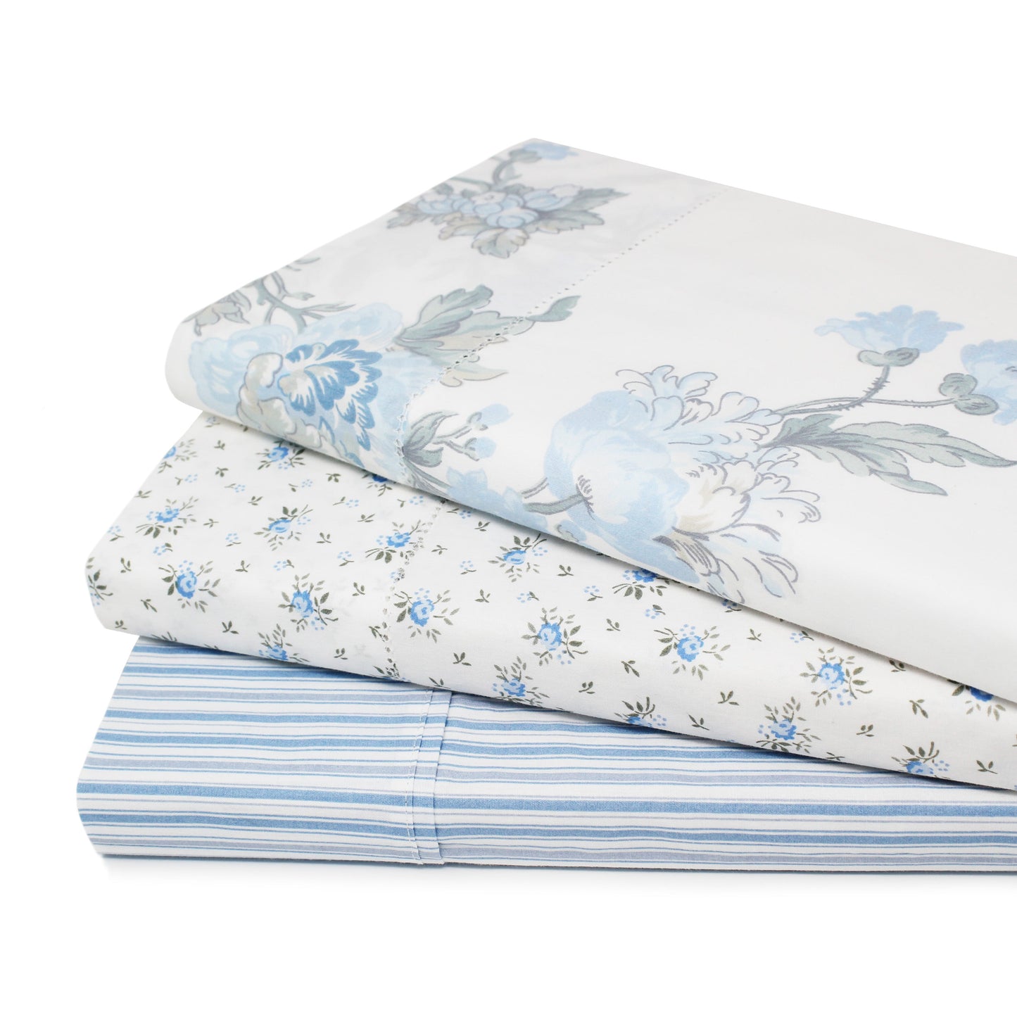 Jardin De Rose Printed Cotton Percale Duvet Set