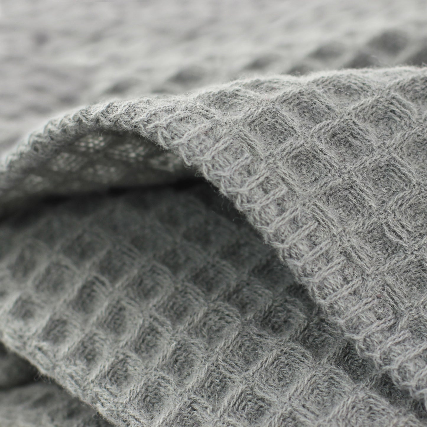 100% Merino Wool Waffle Weave Blanket