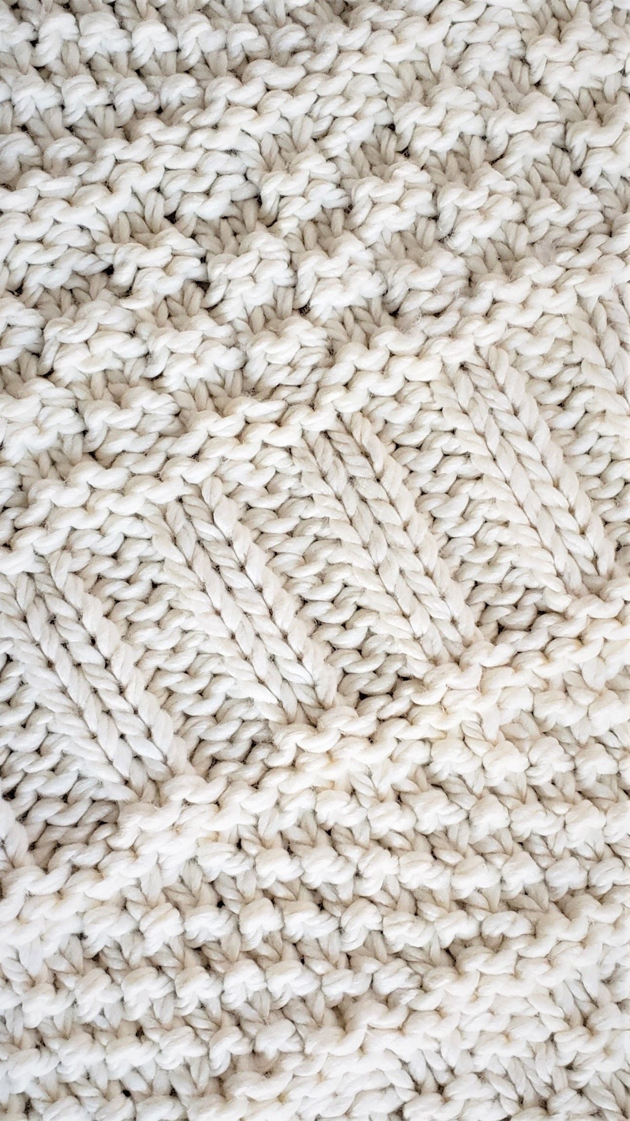 Chunky Sweater Knit Throw