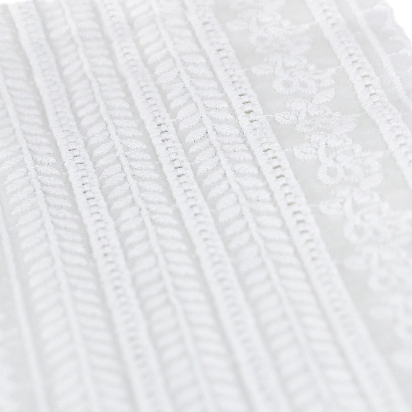 Elizabeth Lace Cotton Percale Sheet Set