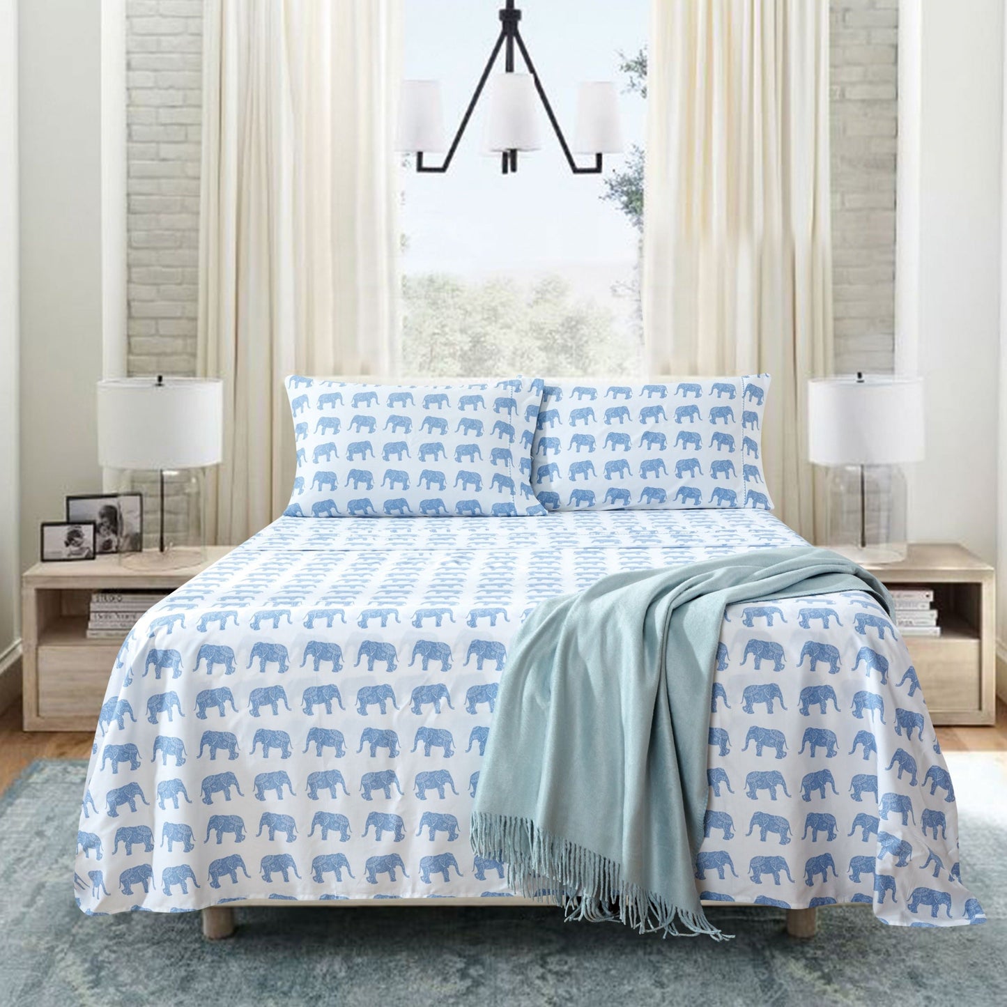 Elephants Sheet Set