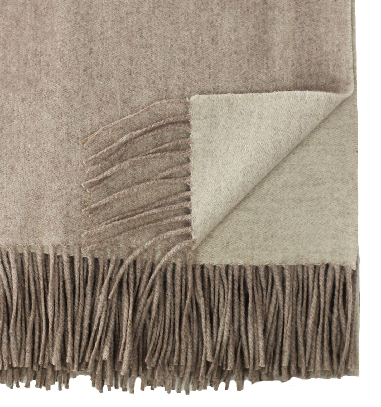 100% Merino Wool Reversible Throw