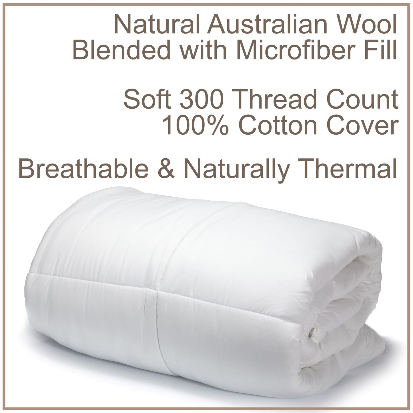 Australian Wool Cloud Comforter