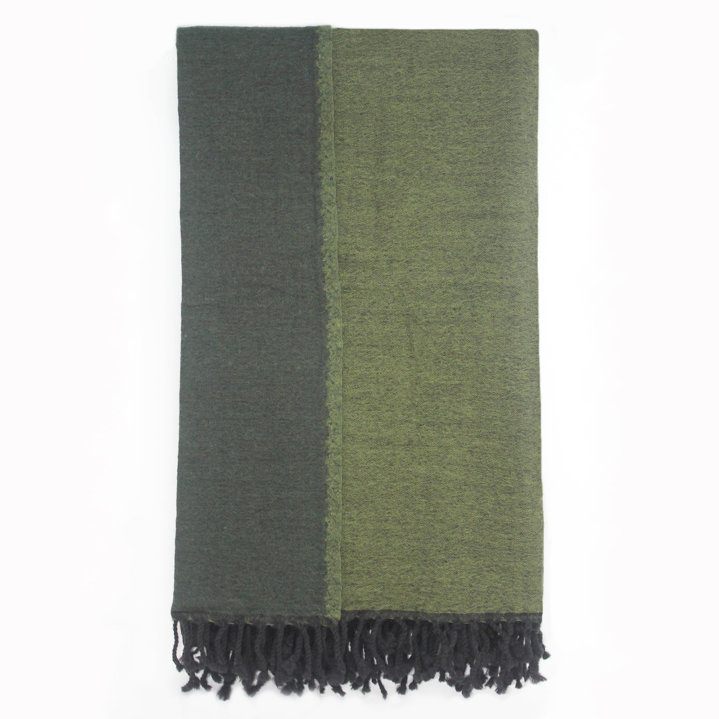 Reversible 100% Merino Wool Throw