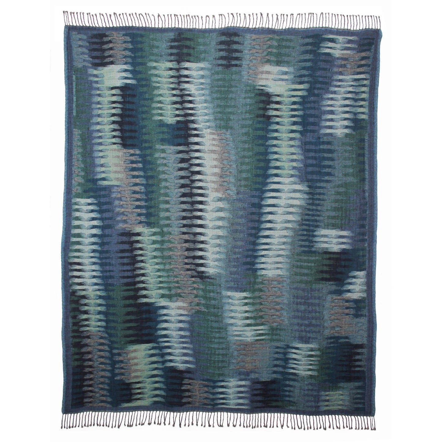Ikat Wool Throw