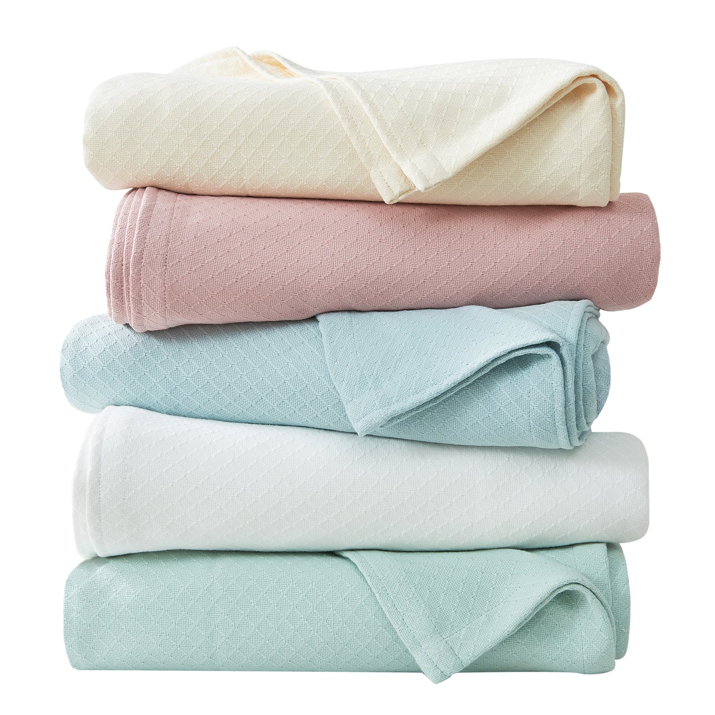 Egyptian Cotton Diamond Blanket