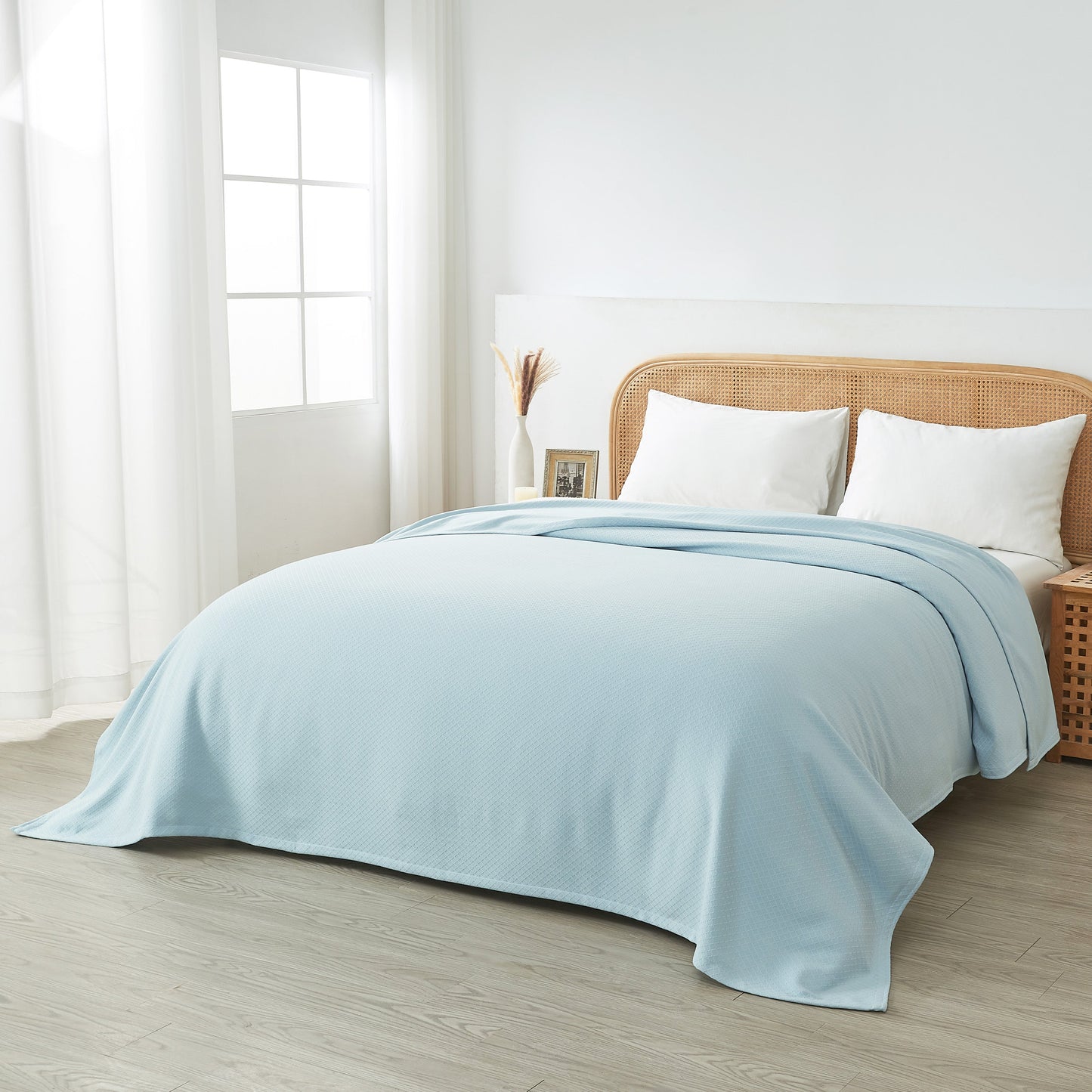 Egyptian Cotton Diamond Blanket