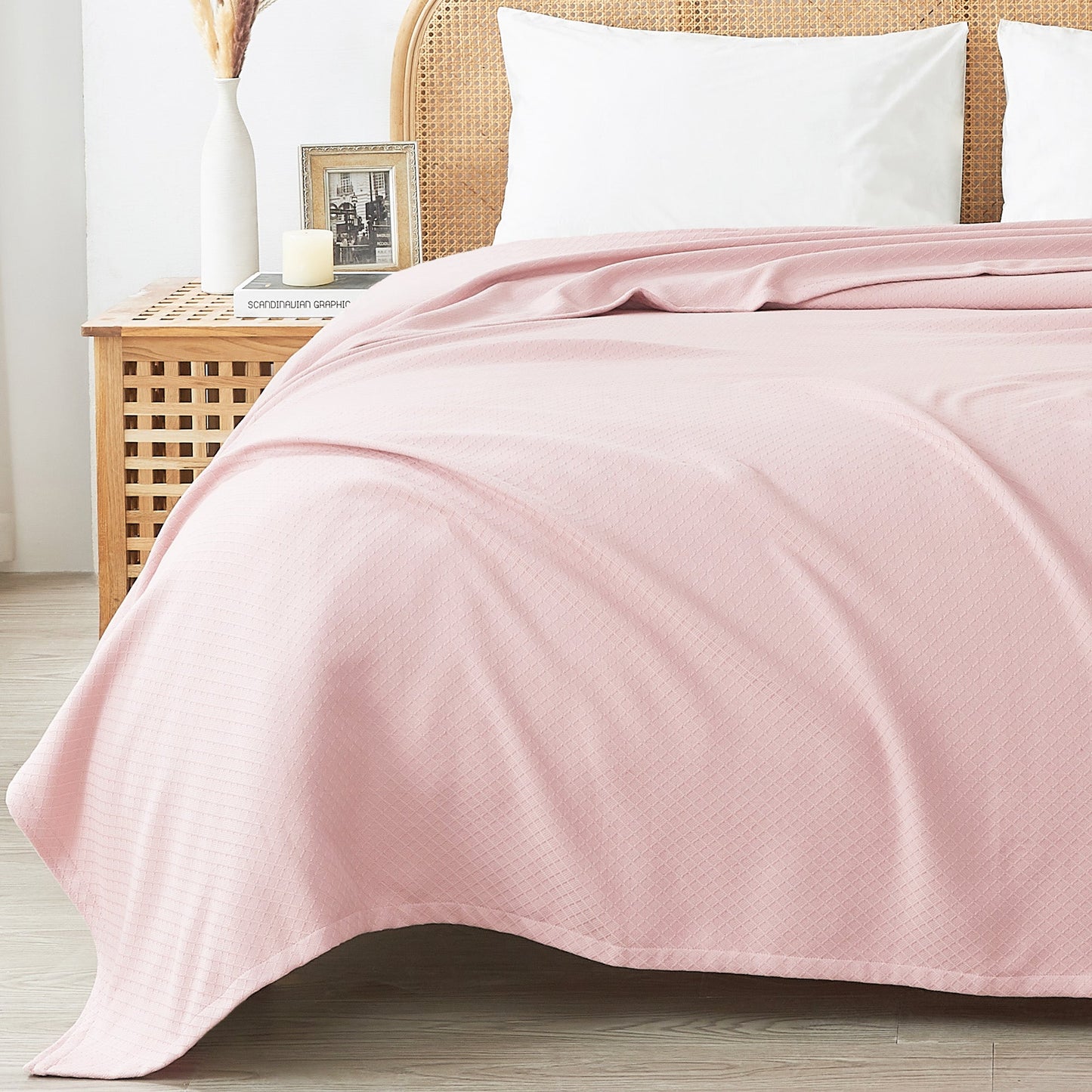 Egyptian Cotton Diamond Blanket