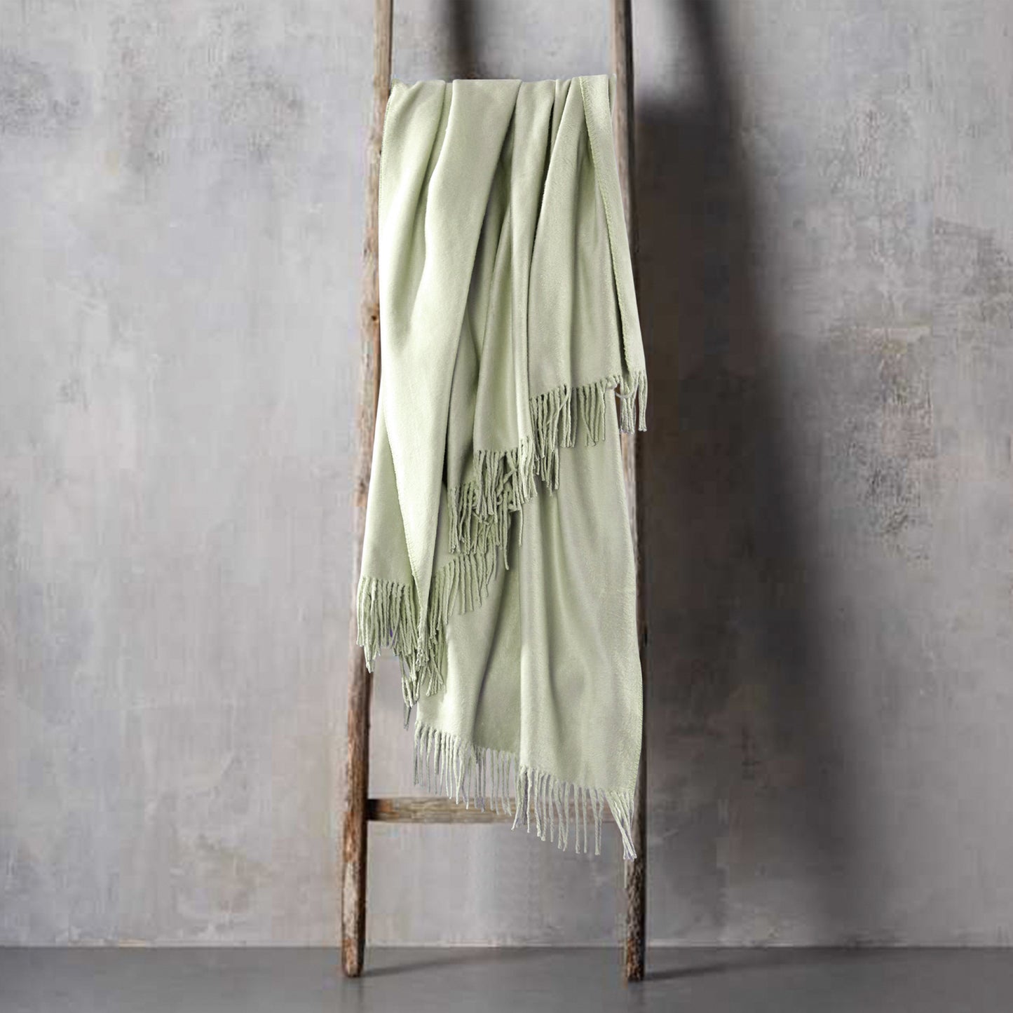 Plaza Silk Throw with Fringe