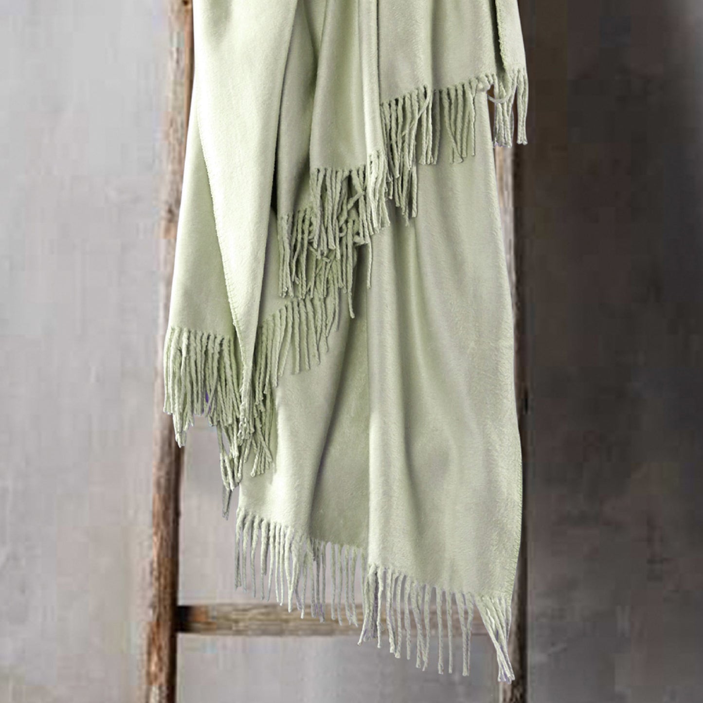 Plaza Silk Throw with Fringe