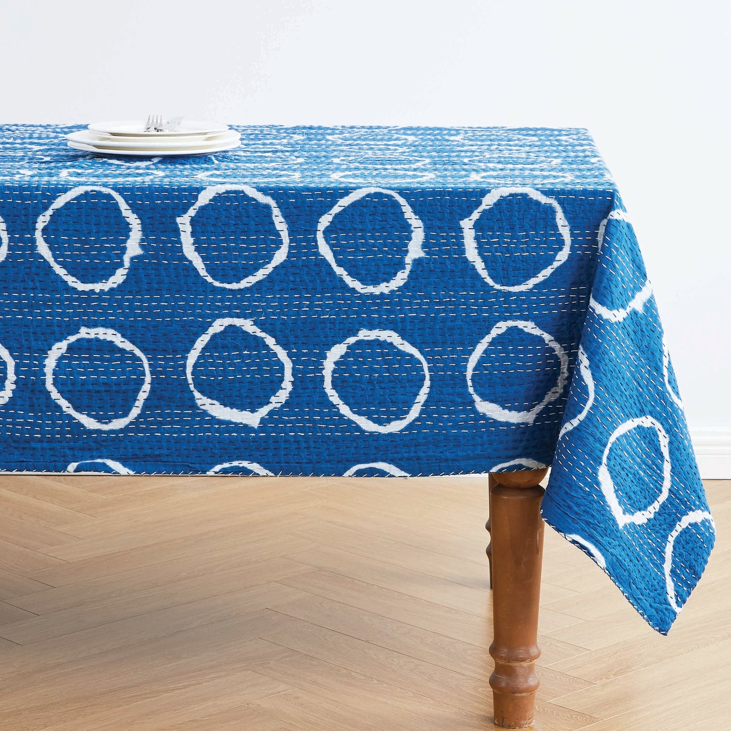 Hand Stitched Block Print Kantha Throws