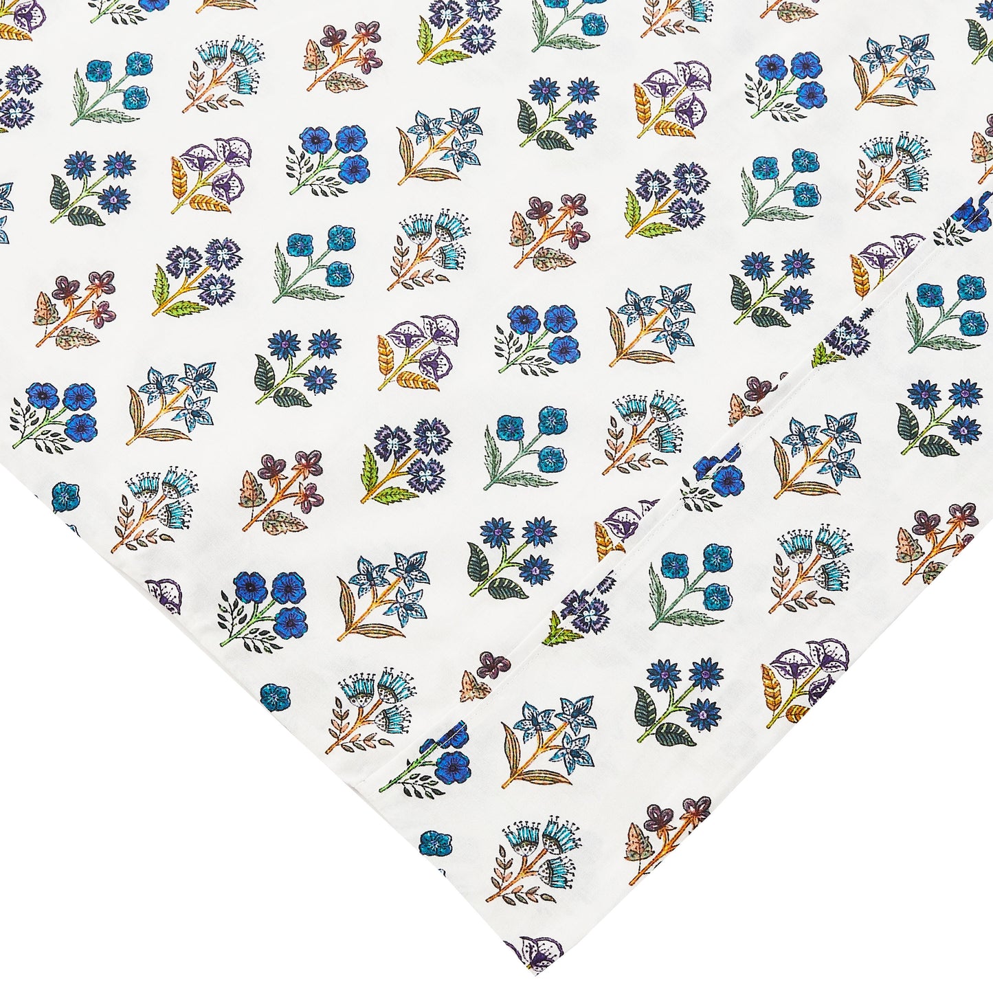 Sumita Floral Printed Cotton Percale Sheet Set