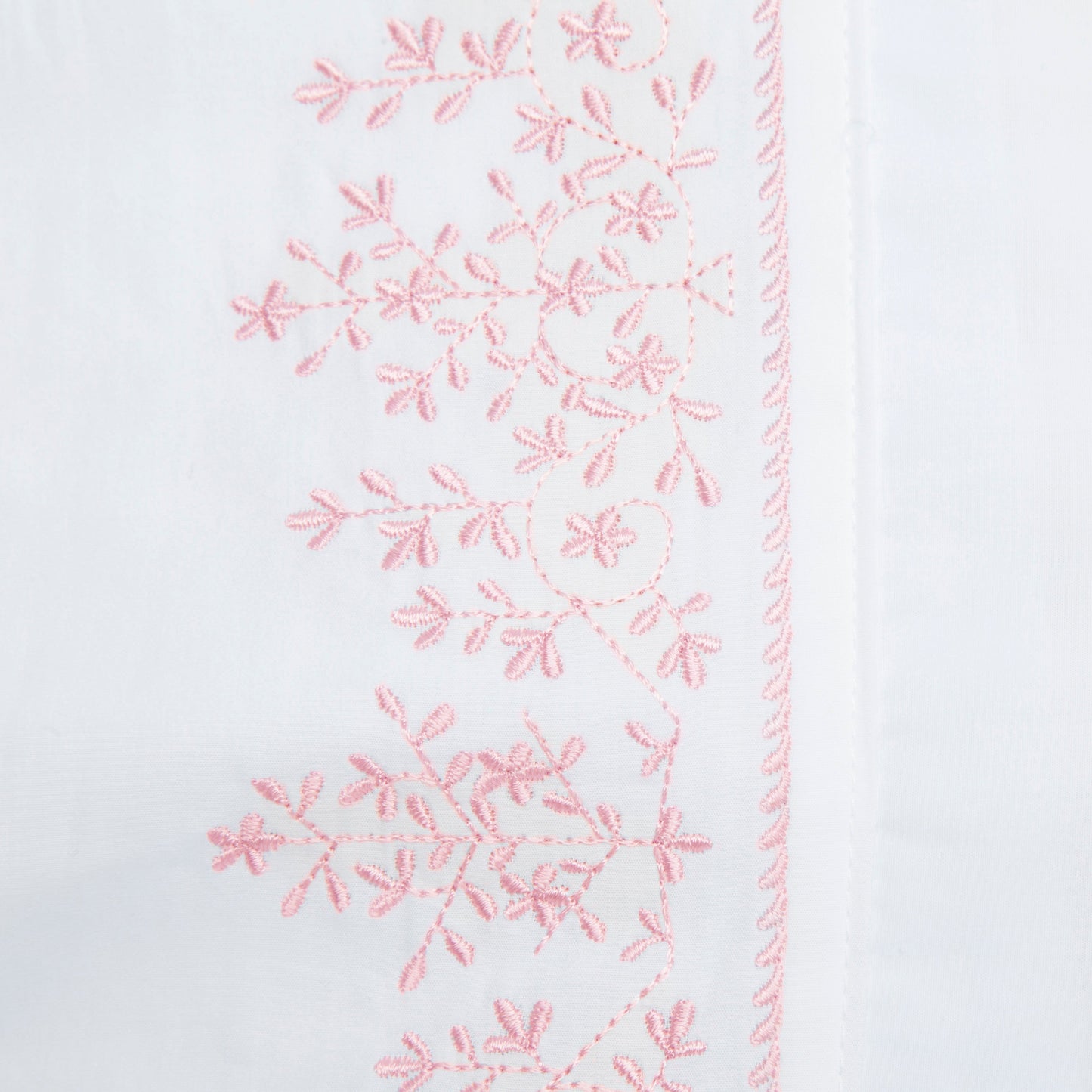 Baby's Breath Embroidered Percale Duvet Set