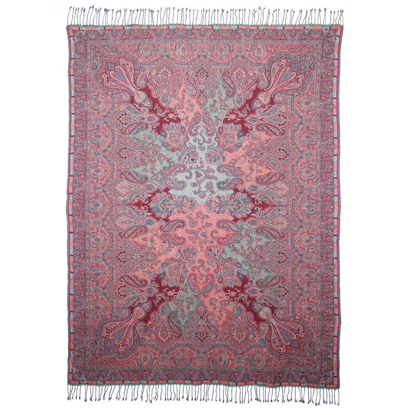 Brittany Reversible Wool Throw