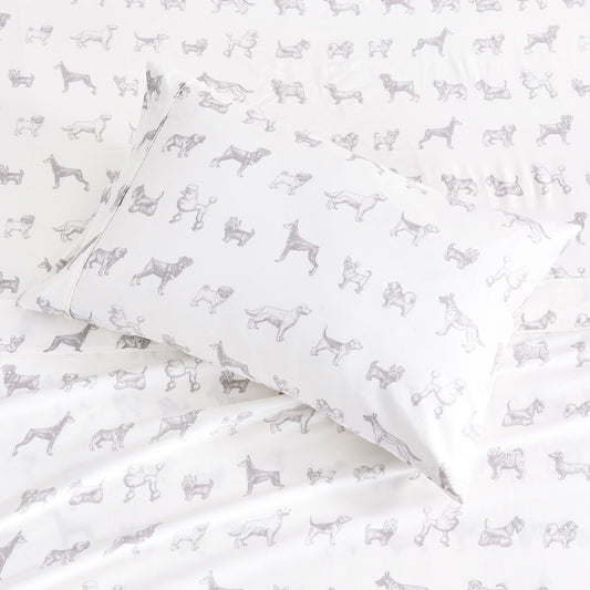 Dogs Printed Sheet Set