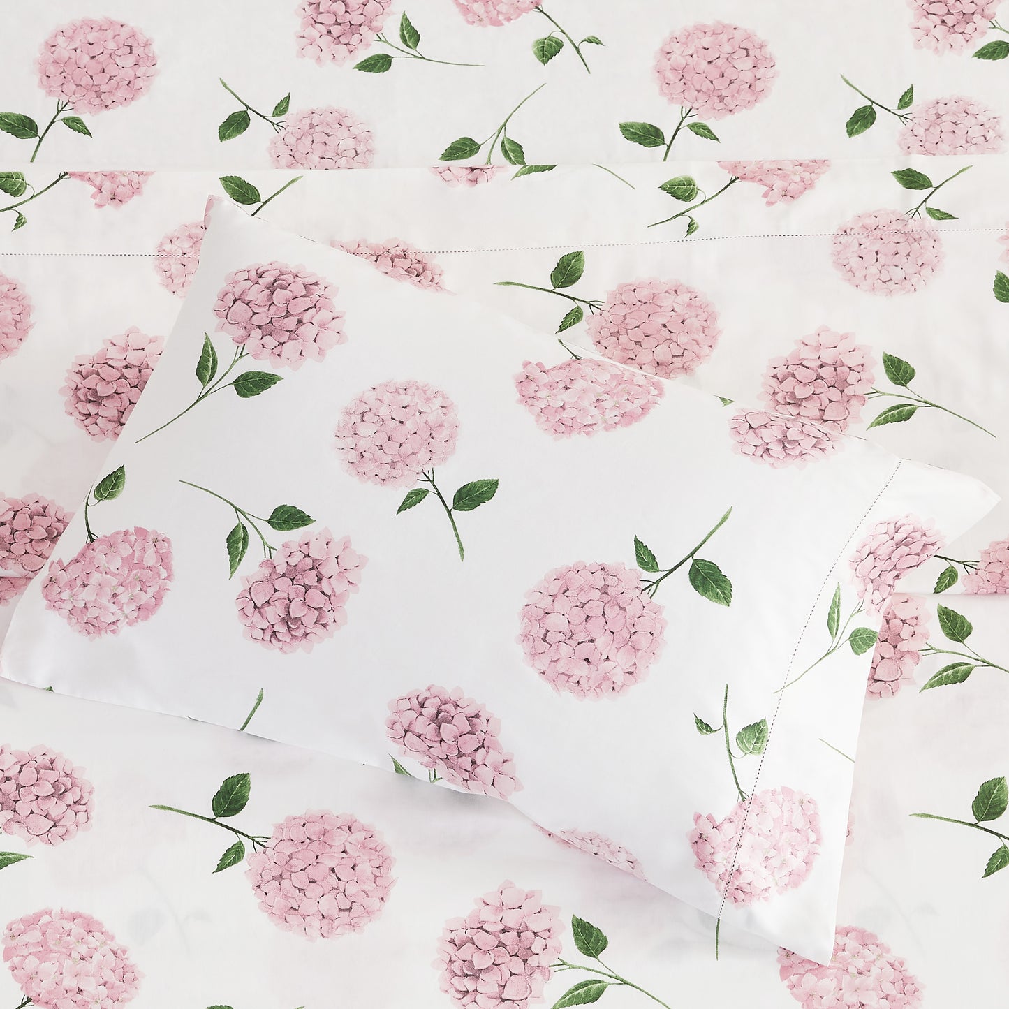 Hydrangea Printed Sheet Set