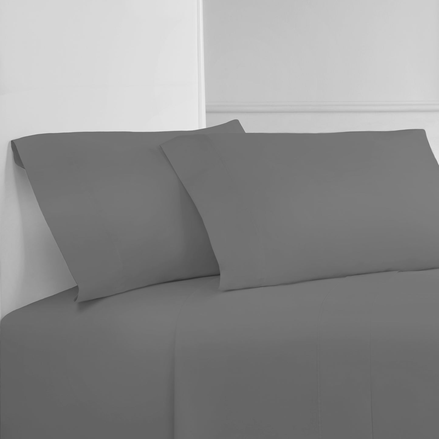 400 Thread Count Wrinkle Free Cotton Sheet Set with Extra Pillowcases