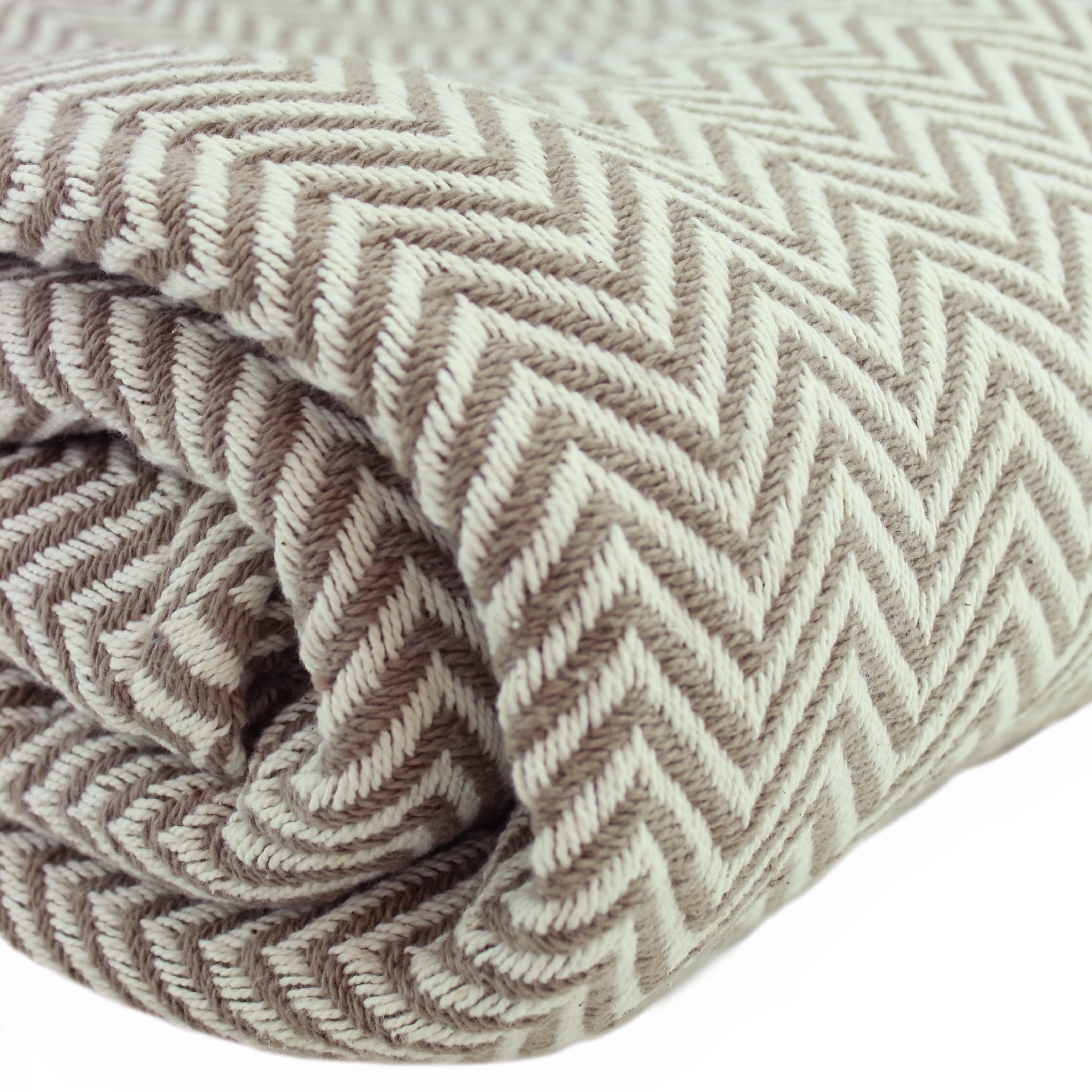 Grey herringbone blanket hot sale