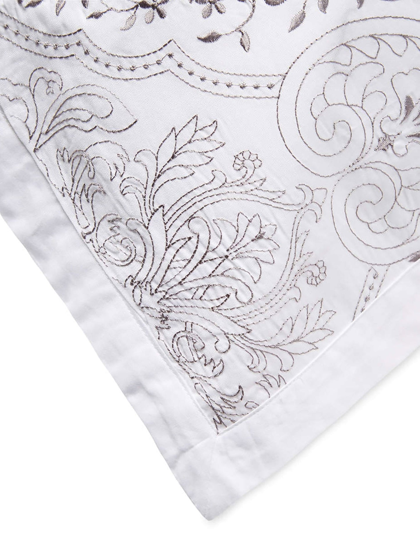 Brocade Embroidered Duvet Cover Set