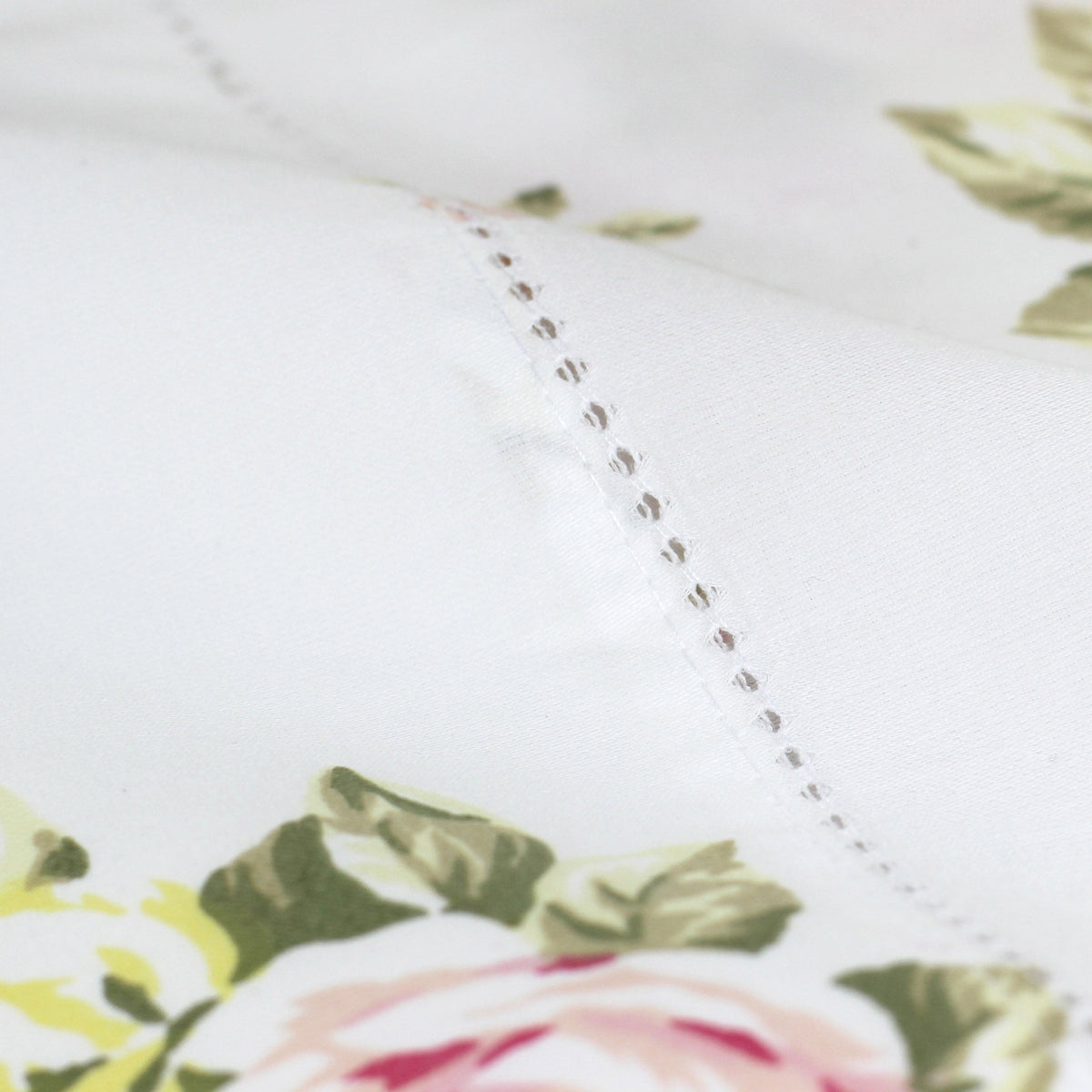 Thread Count Rose Pn 400 Thread Count 100% Cotton Rose Bouquet Sheet Set – Mélange Home
