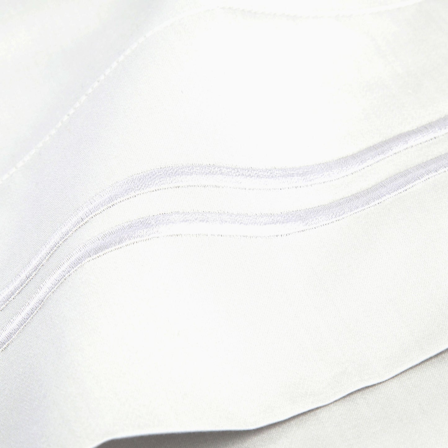 600 Thread Count Border Stripe Embroidered Pillowcases